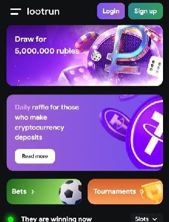 LootRUn Play Вход и особенности платформы